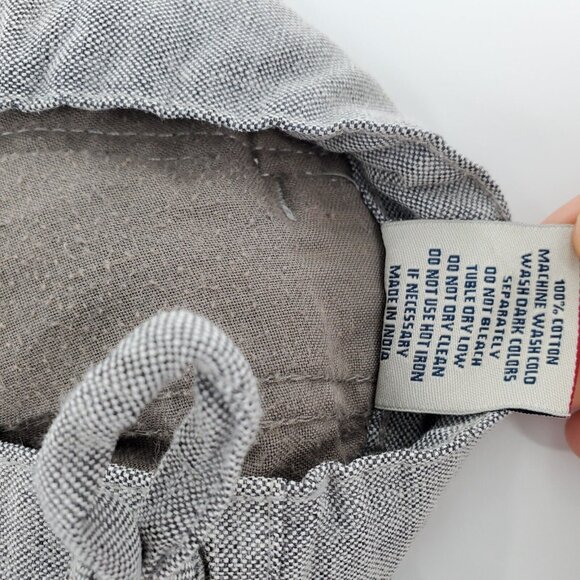 Twills Campus Man's Gray Dress Pants 36 Cotton 100% - Picture 6 of 8